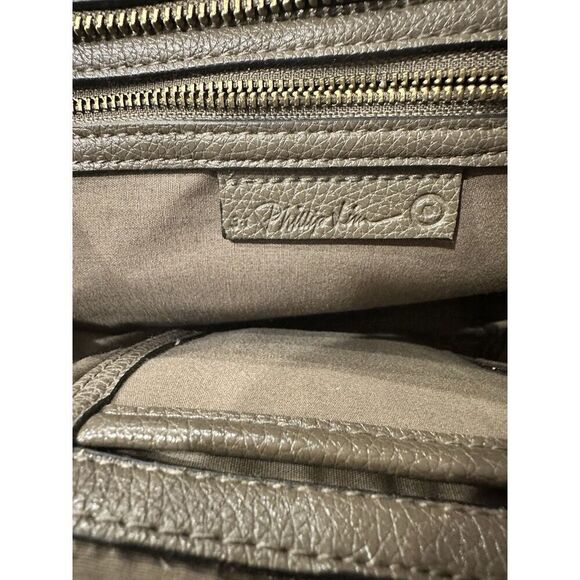 3.1 Phillip Lim Pashli Mini Satchel In Brown Faux Leather - Picture 8 of 14